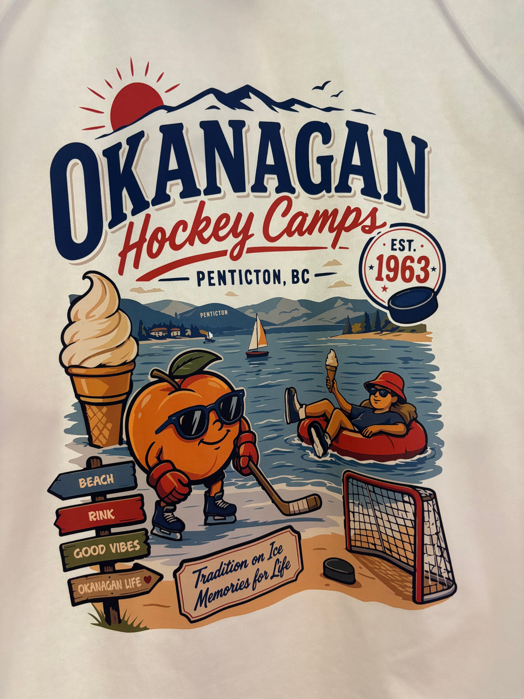 Post card hoodie